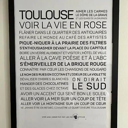 Duplex - Pont-neuf, Dôme De La Grave, 2 Bdrs 85m2, Ac, Free Private Car Park - T3 85m2 Avec Clim, Parking Privé Gratuit Toulouse