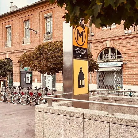 Duplex - Pont-neuf, Dôme De La Grave, 2 Bdrs 85m2, Ac, Free Private Car Park - T3 85m2 Avec Clim, Parking Privé Gratuit Appartement