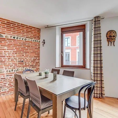 Duplex - Pont-neuf, Dome De La Grave, 2 Bdrs 85m2, Ac, Free Private Car Park 200m Away - T3 85m2 Avec Clim, Parking Couvert Gratuit A 200m * Toulouse