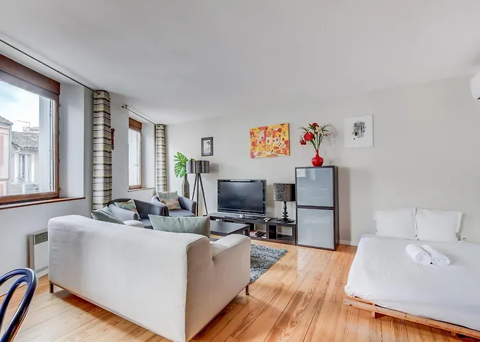 Duplex - Pont-neuf, Dome De La Grave, 2 Bdrs 85m2, Ac, Free Private Car Park 200m Away - T3 85m2 Avec Clim, Parking Couvert Gratuit A 200m Lejlighed