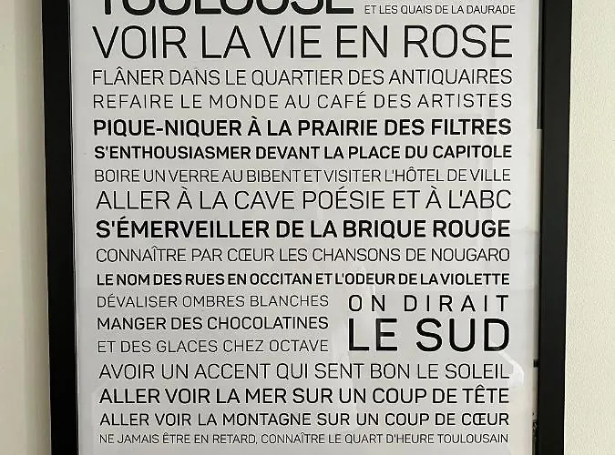 Duplex - Pont-neuf, Dome De La Grave, 2 Bdrs 85m2, Ac, Free Private Car Park 200m Away - T3 85m2 Avec Clim, Parking Couvert Gratuit A 200m טולוז