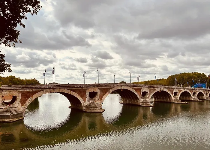 דירה Duplex - Pont-neuf, Dome De La Grave, 2 Bdrs 85m2, Ac, Free Private Car Park 200m Away - T3 85m2 Avec Clim, Parking Couvert Gratuit A 200m